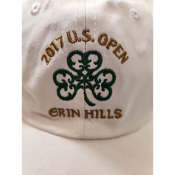 U.S. Open Hat Cap Strapback Adult Mens Womens 2017 Erin Hills White USGA Member‎ - Picture 2 of 7